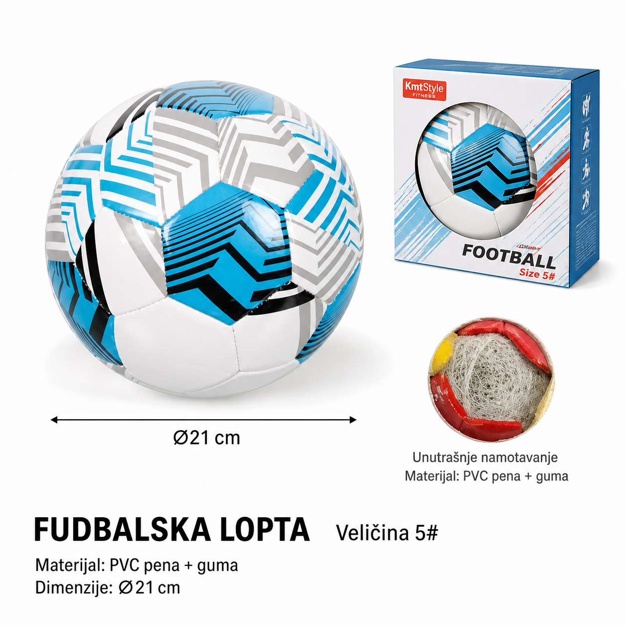KMT Fudbalska lopta #5 2001928
