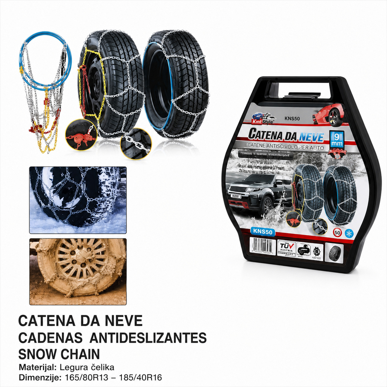 KMT Auto lanac protiv proklizavanja 2002561