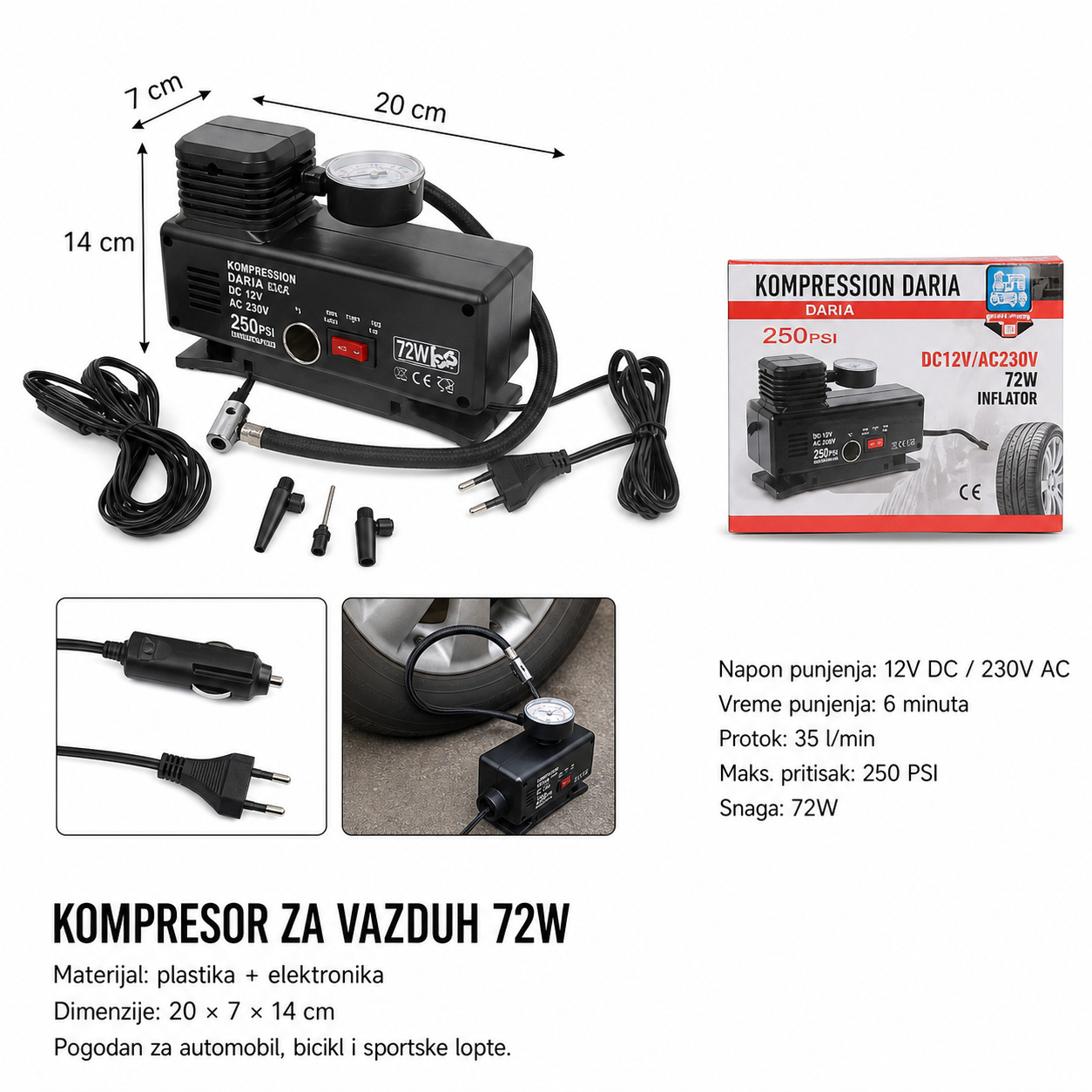 KMT Dvostruka pumpa na naduvavanje 2008821