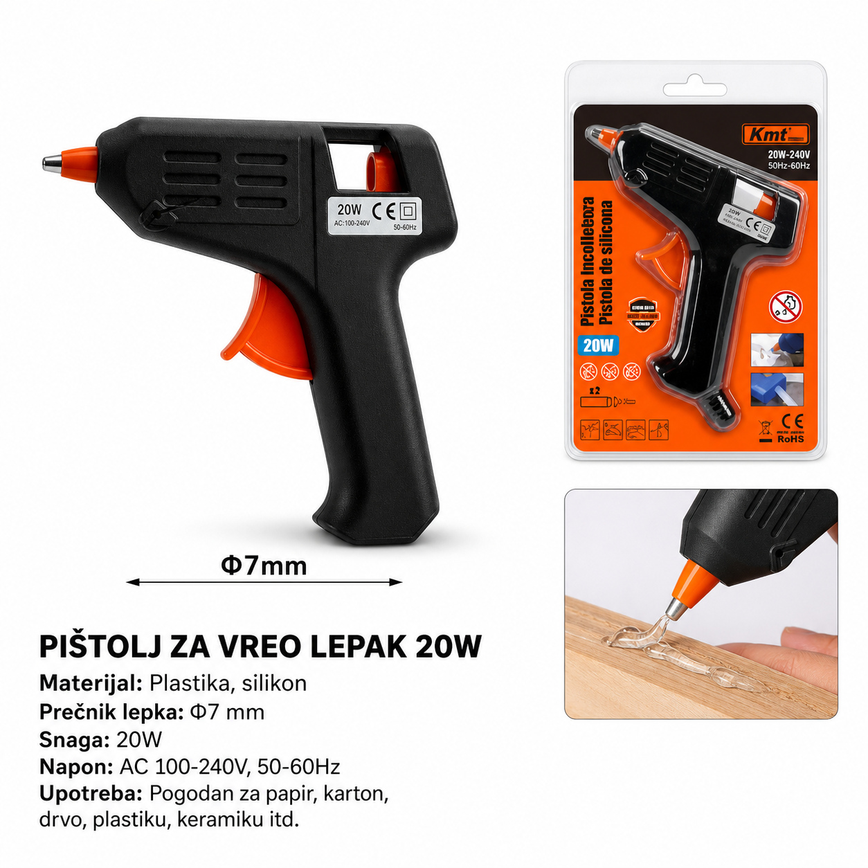 KMT 3 7v pištolj za 2318382