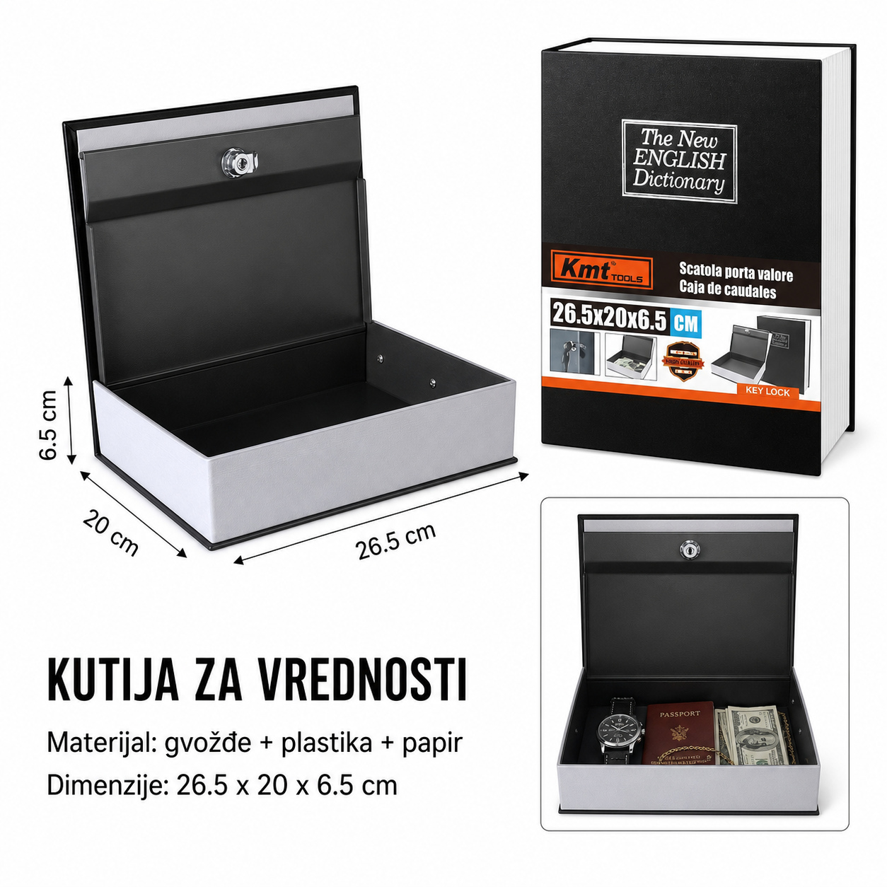 KMT Kasa crna 2385768