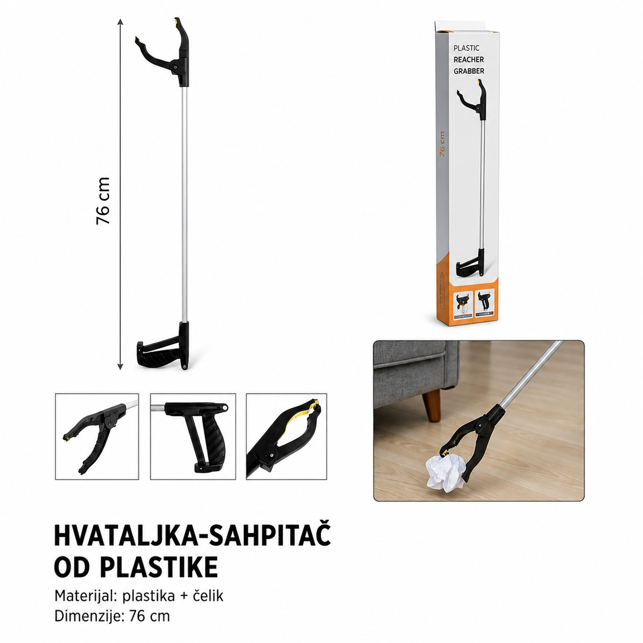 KMT Višenamenska kosa stezaljka 2389341-A