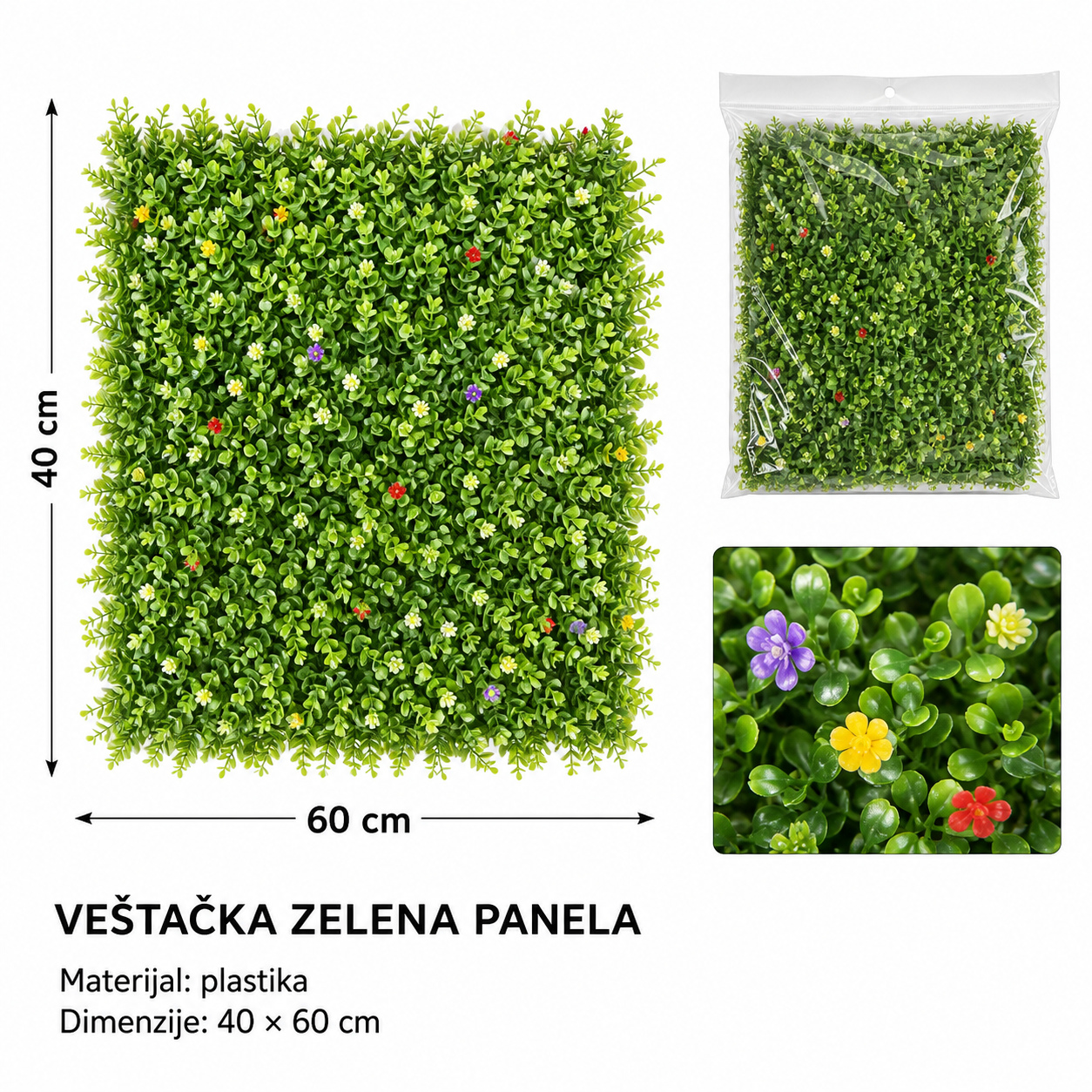 KMT Eukaliptus travnjak sa cvećem (mešano cveće) 2902890