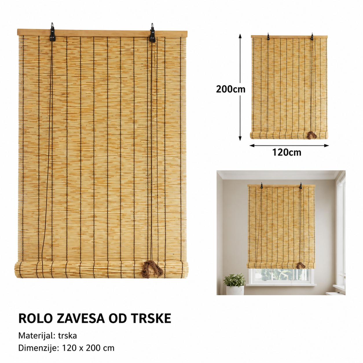 KMT Luksuzne trske roletne Španija 297039