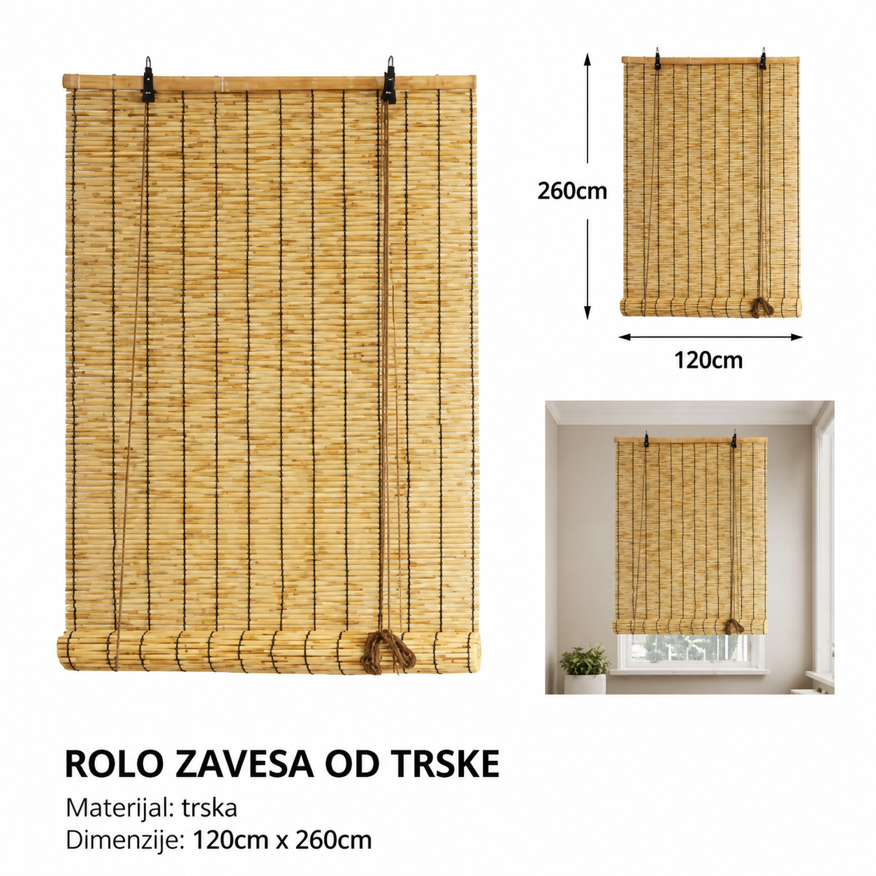 KMT Luksuzne trske roletne Italija 297043