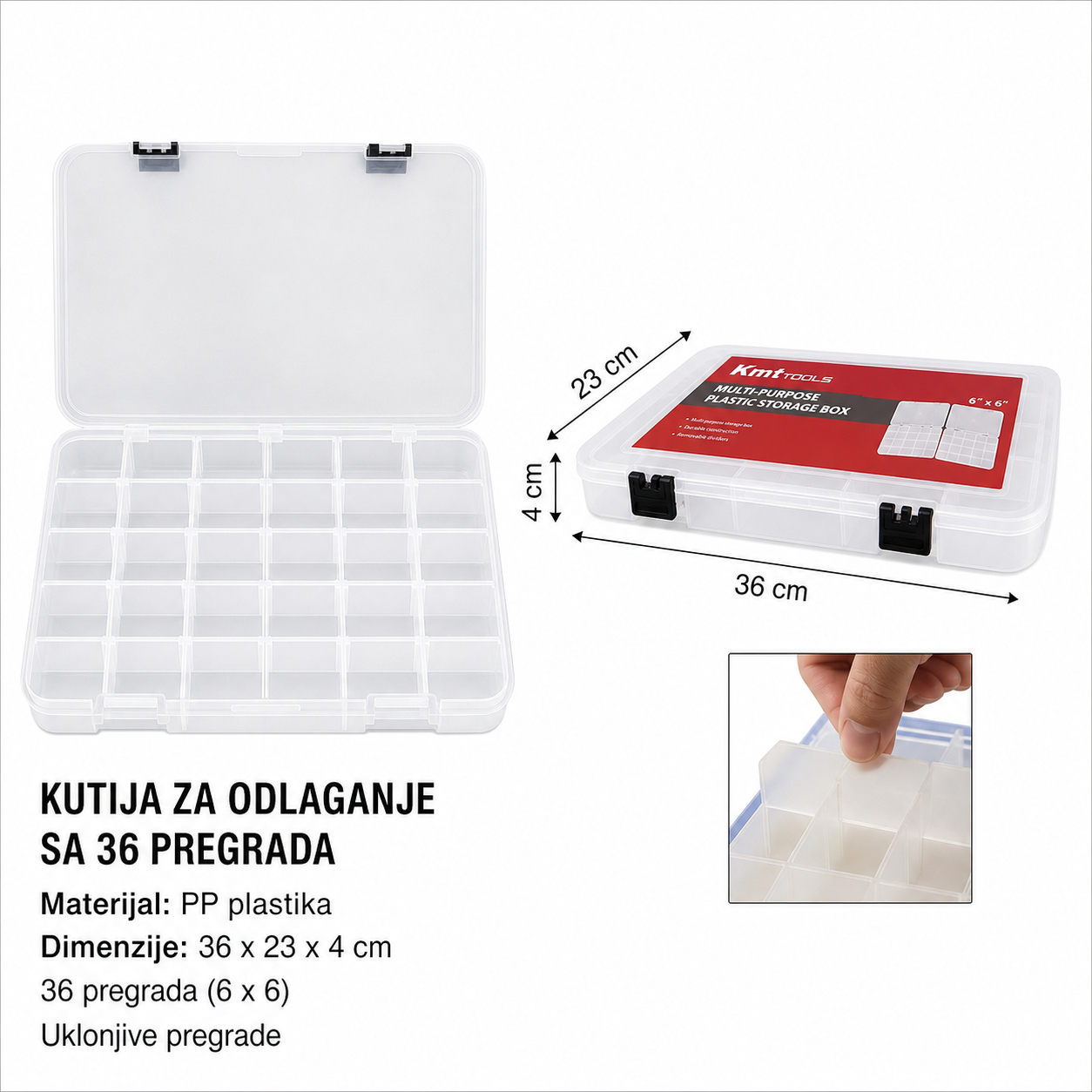 KMT Kutija za odlaganje 3200011-A