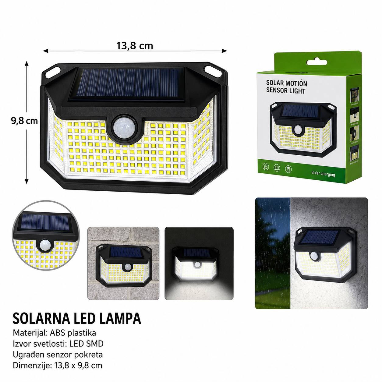 KMT Solarna 178LED solarna 500712