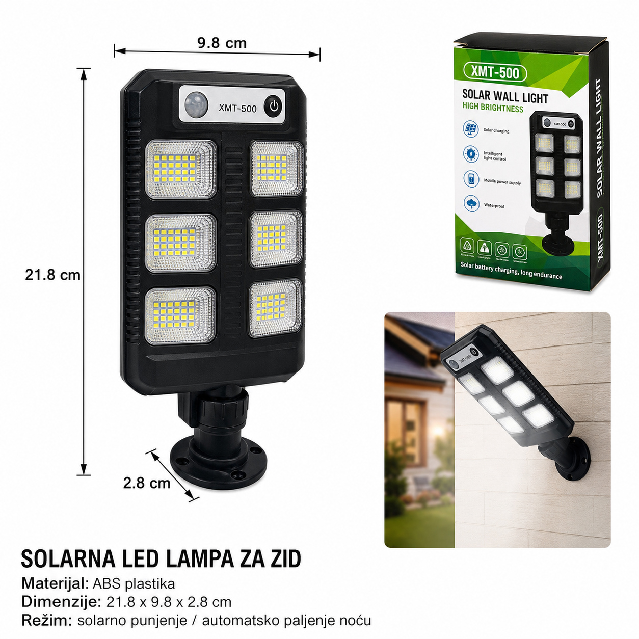 KMT Solarna ulična lampa 500726