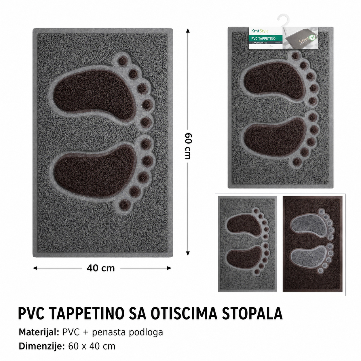 KMT PVC patosnice za automobil podna prostirka 5200931