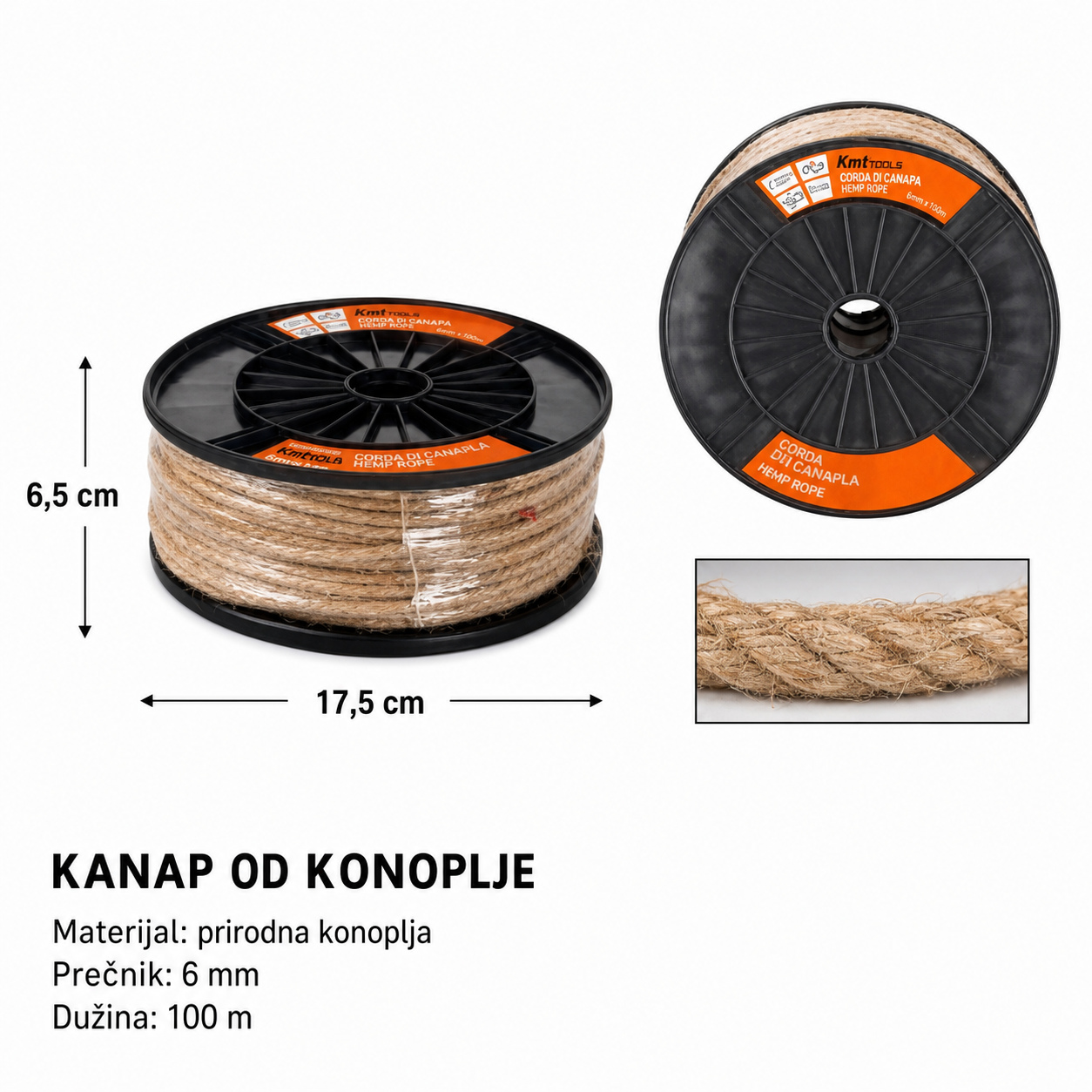 KMT Kanap od jute 5302772