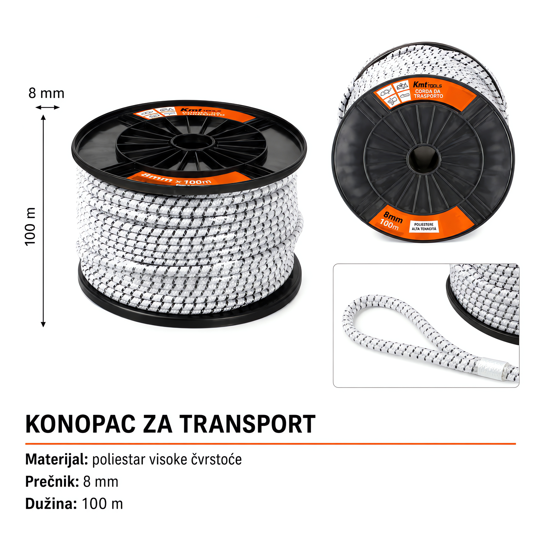 KMT Elastično uže za prtljag 5302782-A