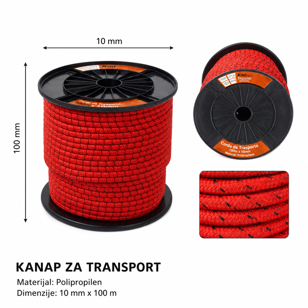 KMT Elastično uže za prtljag 5302783