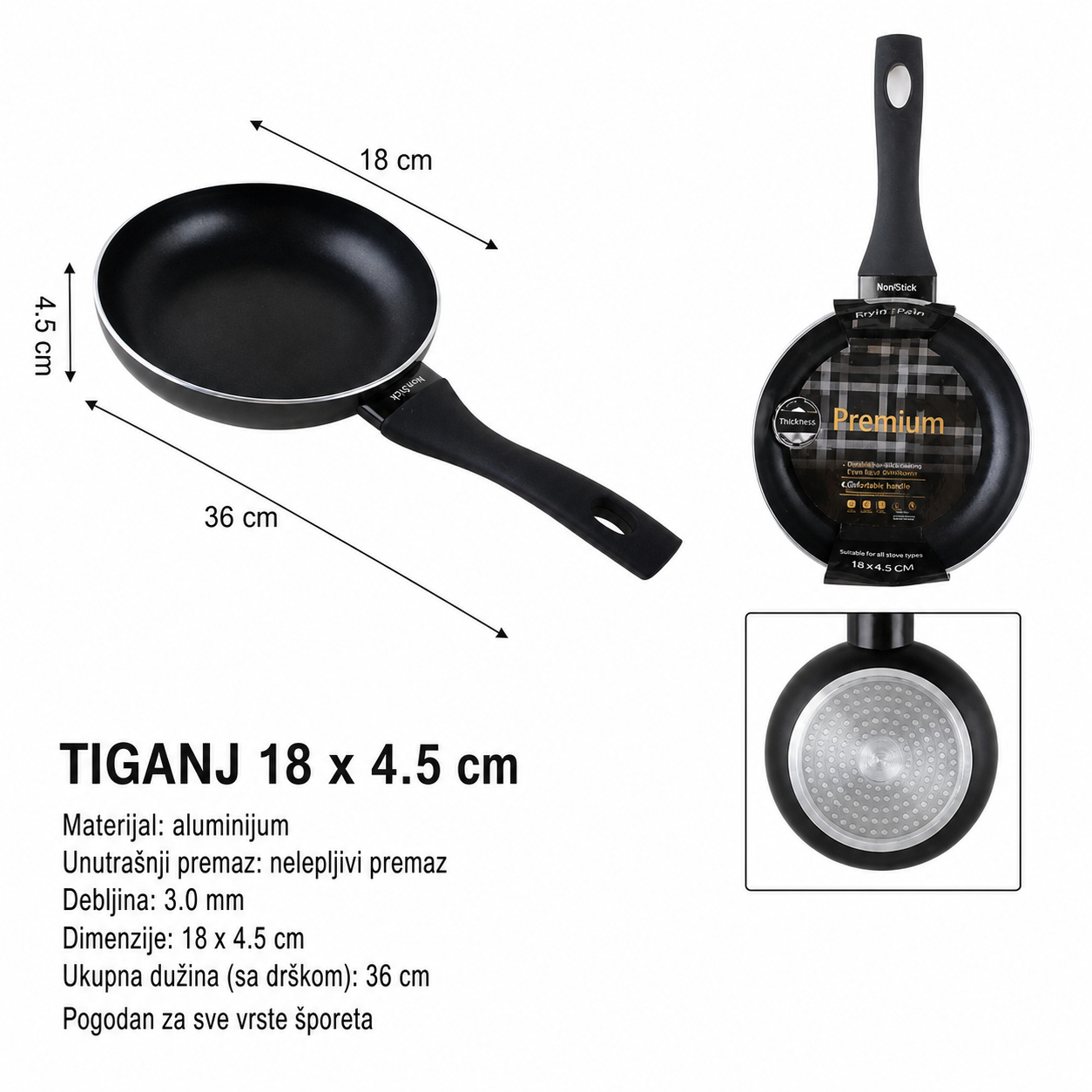 KMT Tiganj crni beli 5404028