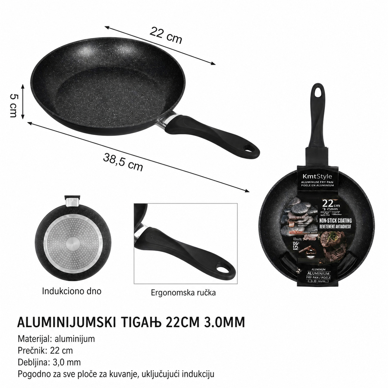KMT Aluminijumska šerpa 5404040-A