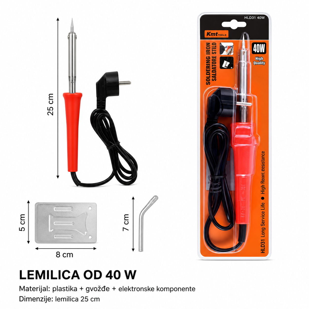 KMT Lemilica set trodelni 9361008