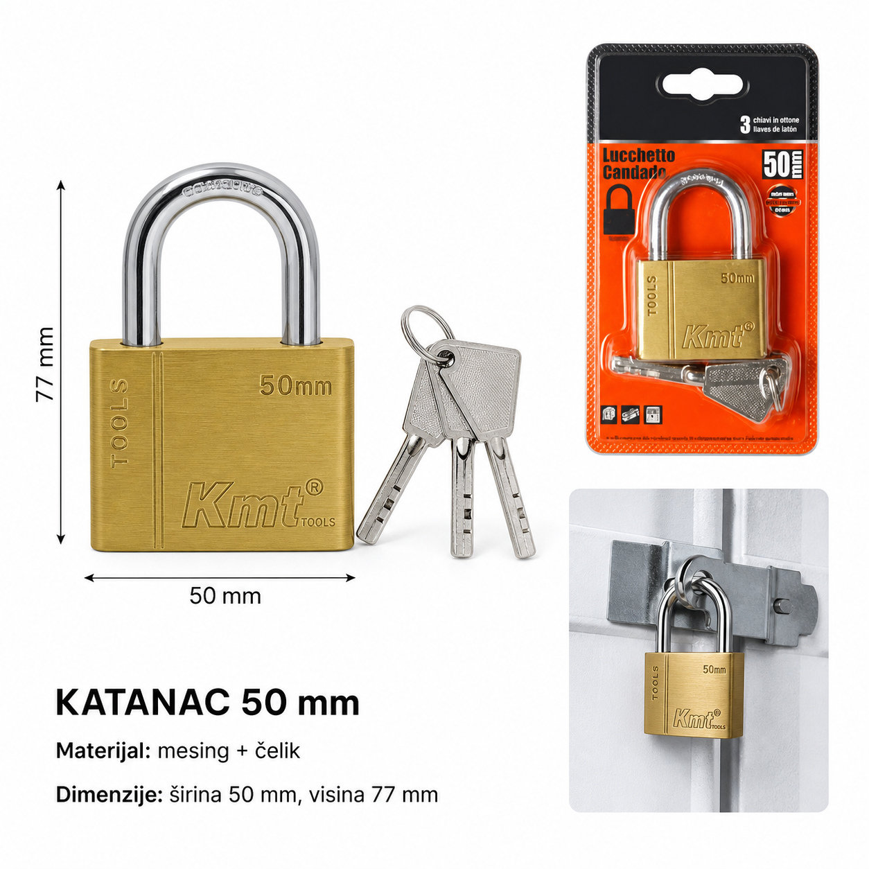 KMT Premium ukrasni ekseri brava 9367717-A