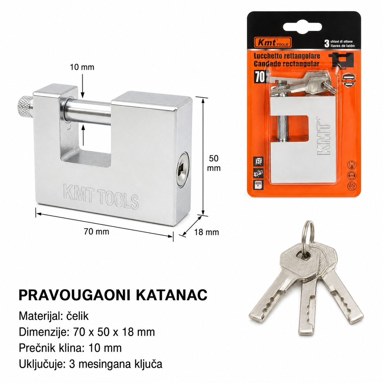 KMT Jedro za senčenje brava 9367768-A