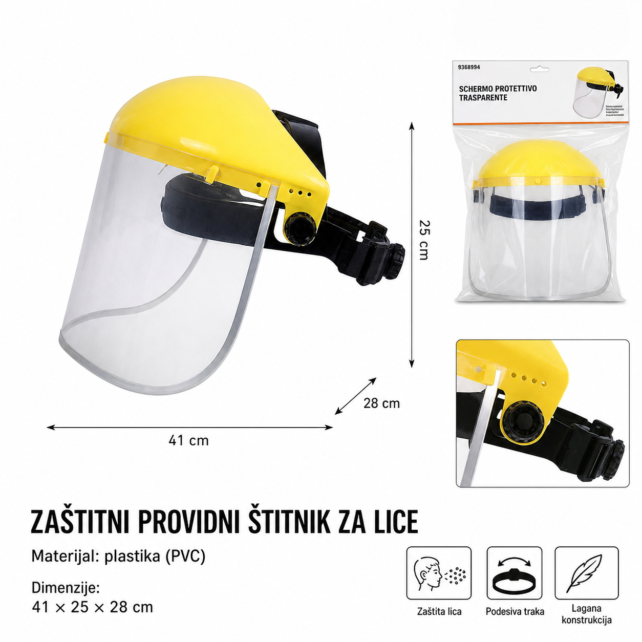 KMT Providna zaštitni vizir 9368994