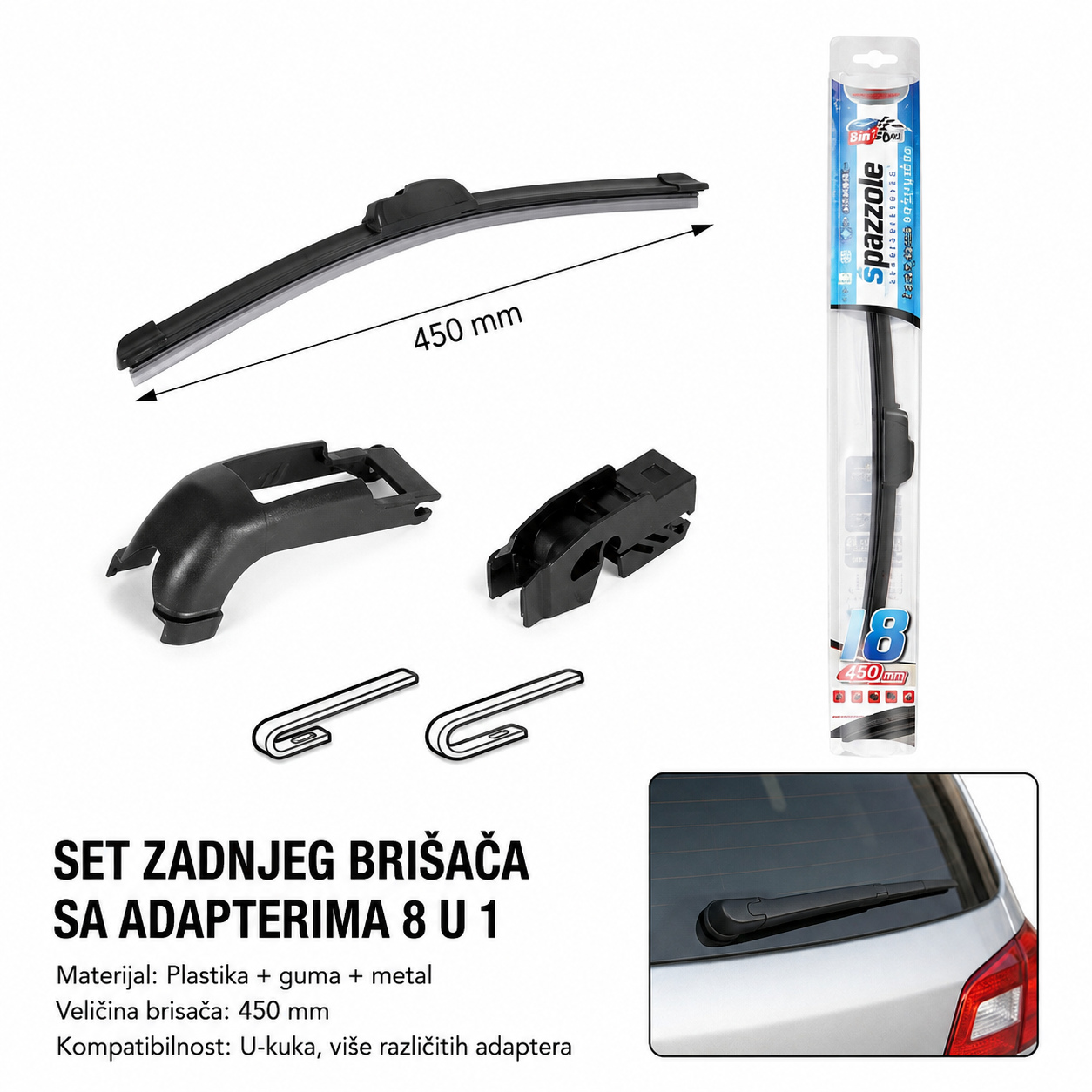 KMT 2 kopča bez kostiju brisača 2000599