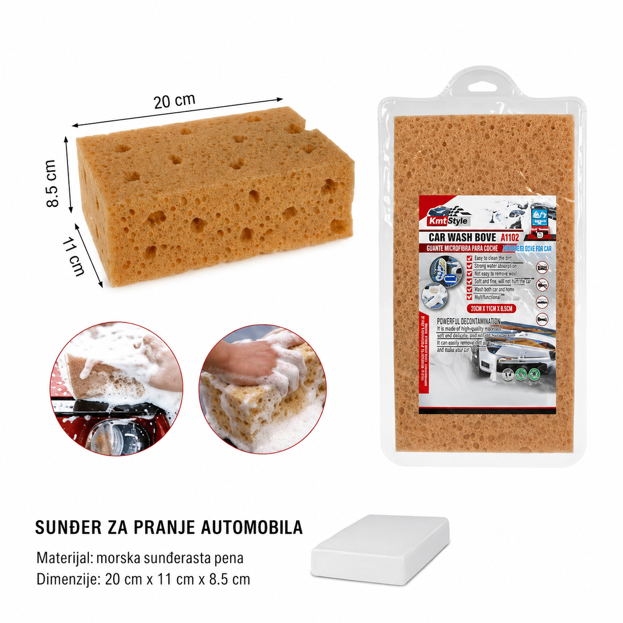 KMT Automobilski sunđer sa saćem 2000699