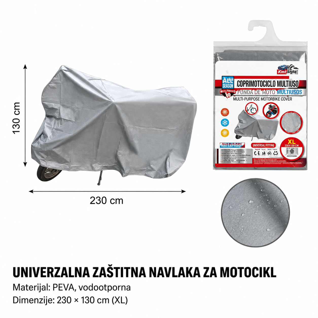 KMT Višenamenski poklopac za automobil 2000782