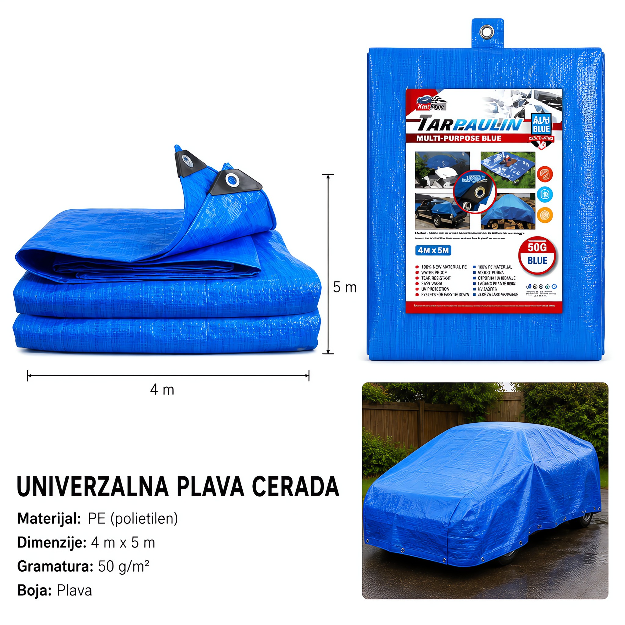 KMT Pokrivač za vozilo 2000808