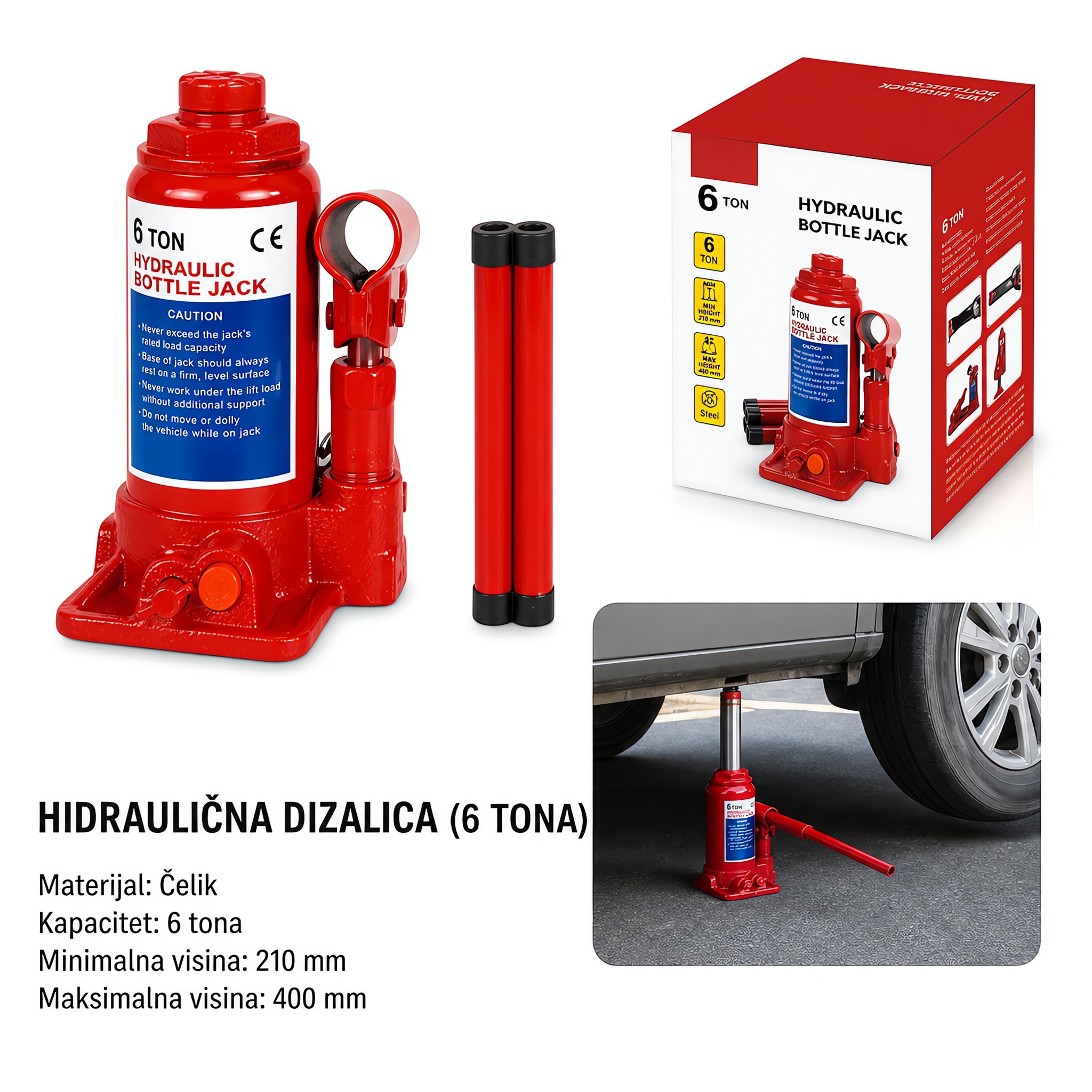 KMT hidraulična dizalica gornja 2000983