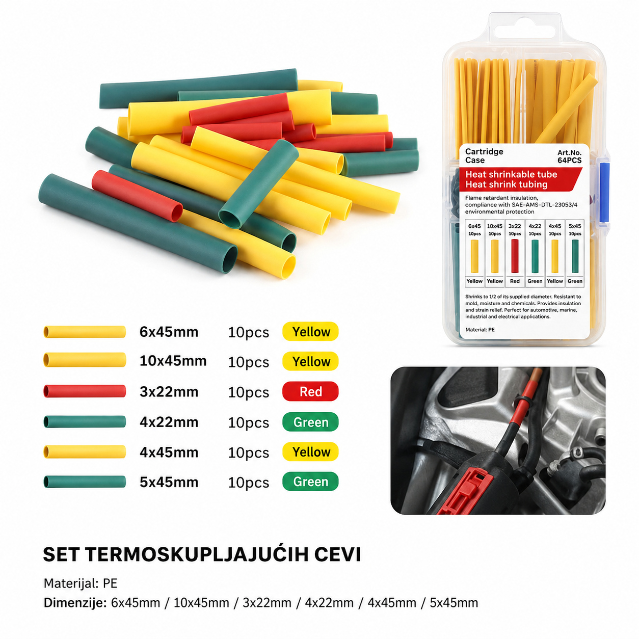 KMT termoskupljajuća cev 2001042