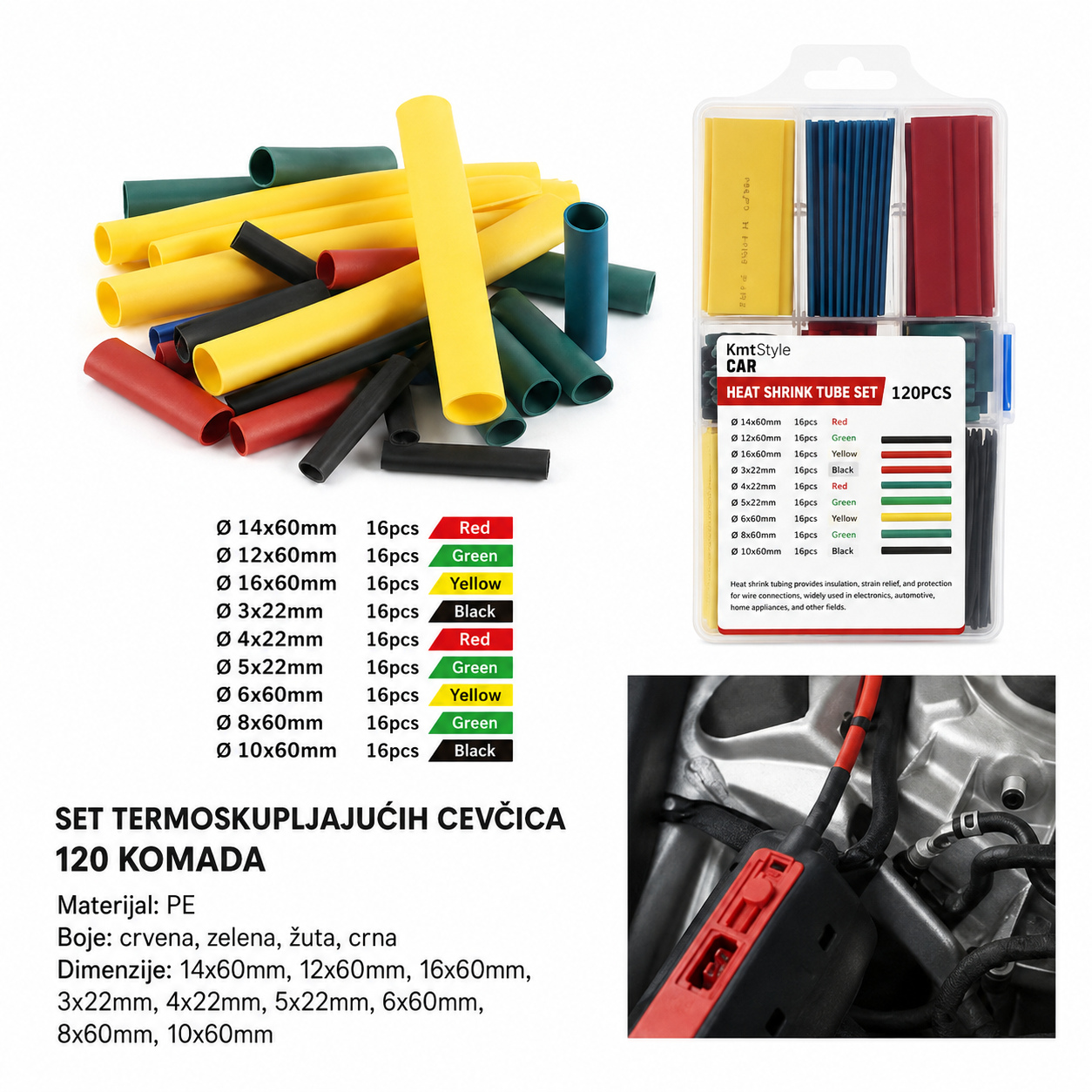 KMT termoskupljajuća cev 2001043