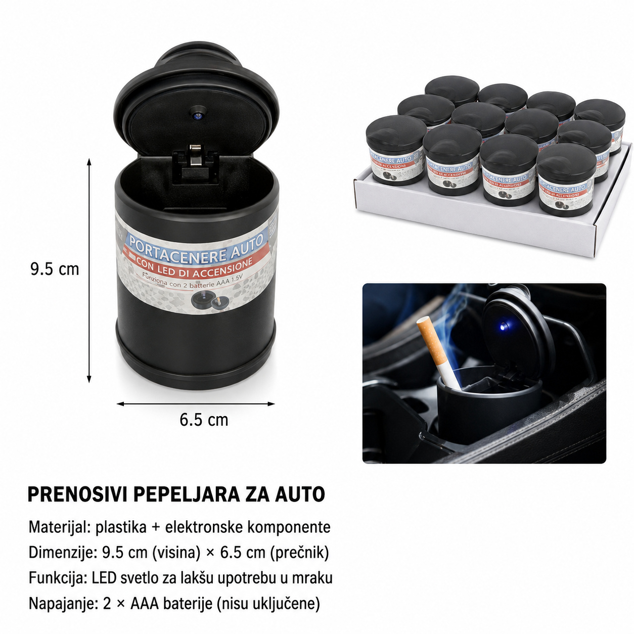 KMT auto pepeljara 2001093