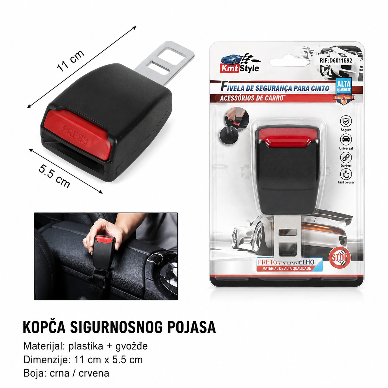 KMT RS kopča za pojas 2001100