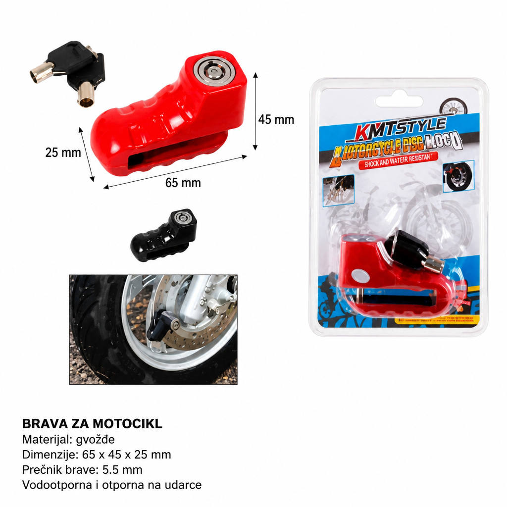 Obezbeđenje motocikala