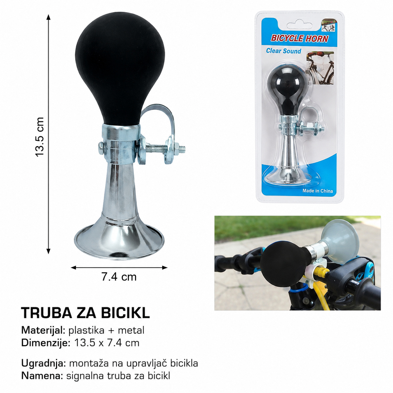 KMT Sirena za bicikl od 5 inča 2001527