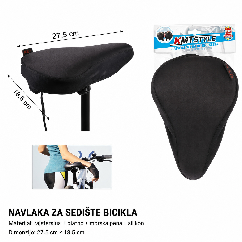 KMT Silikonska navlaka za sedište bicikla 2001551