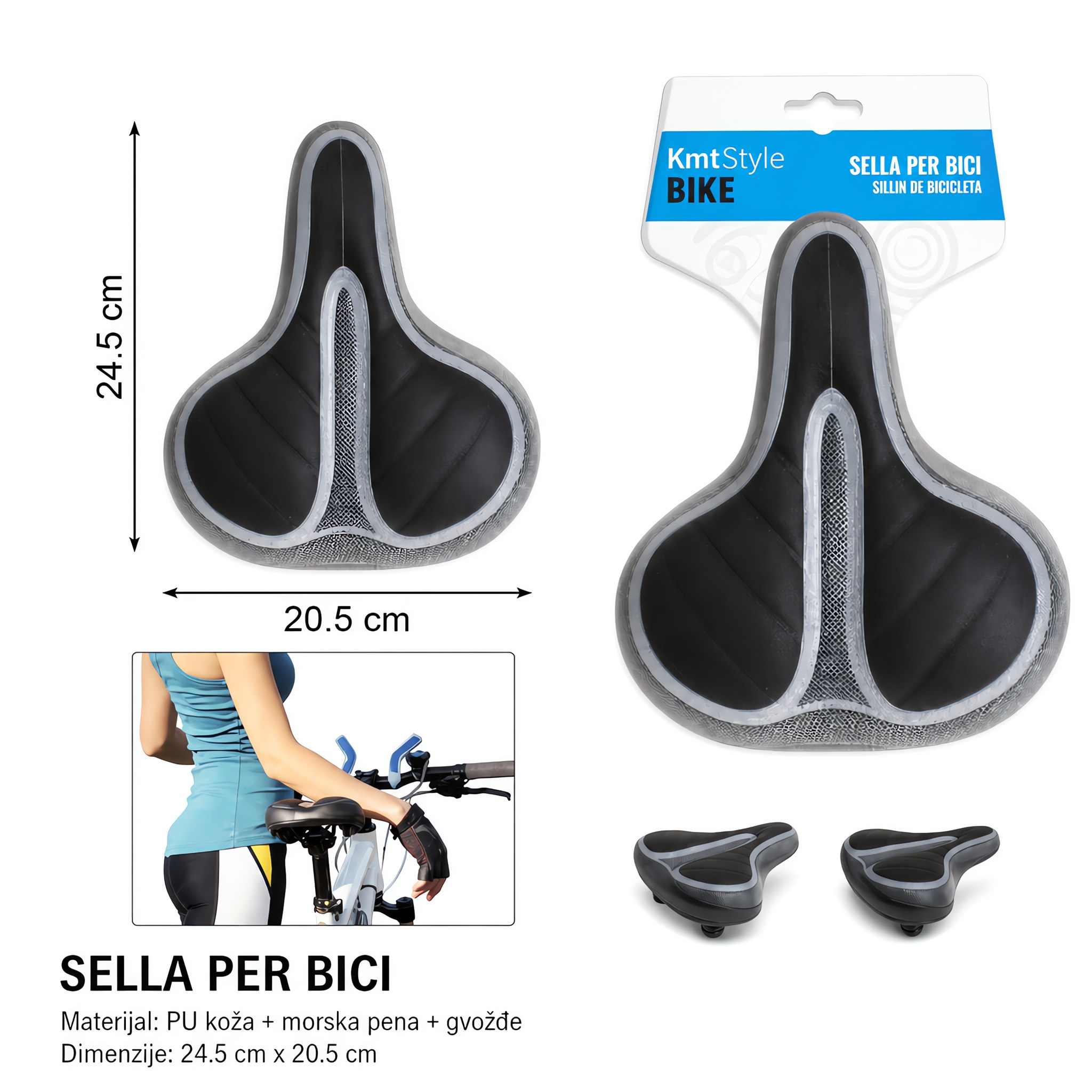 KMT Sedište za bicikl 2001563-A