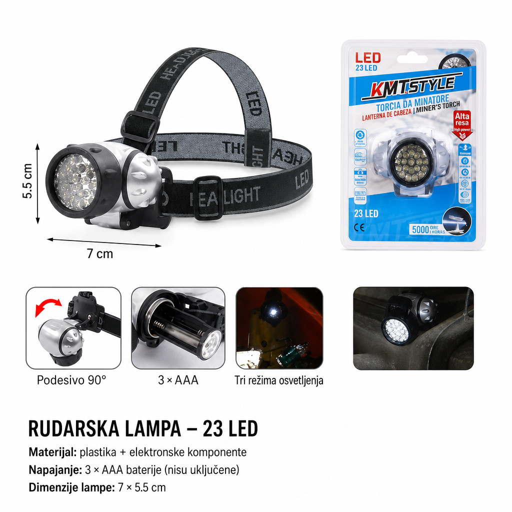 KMT Prednja lampa-granata 2001689