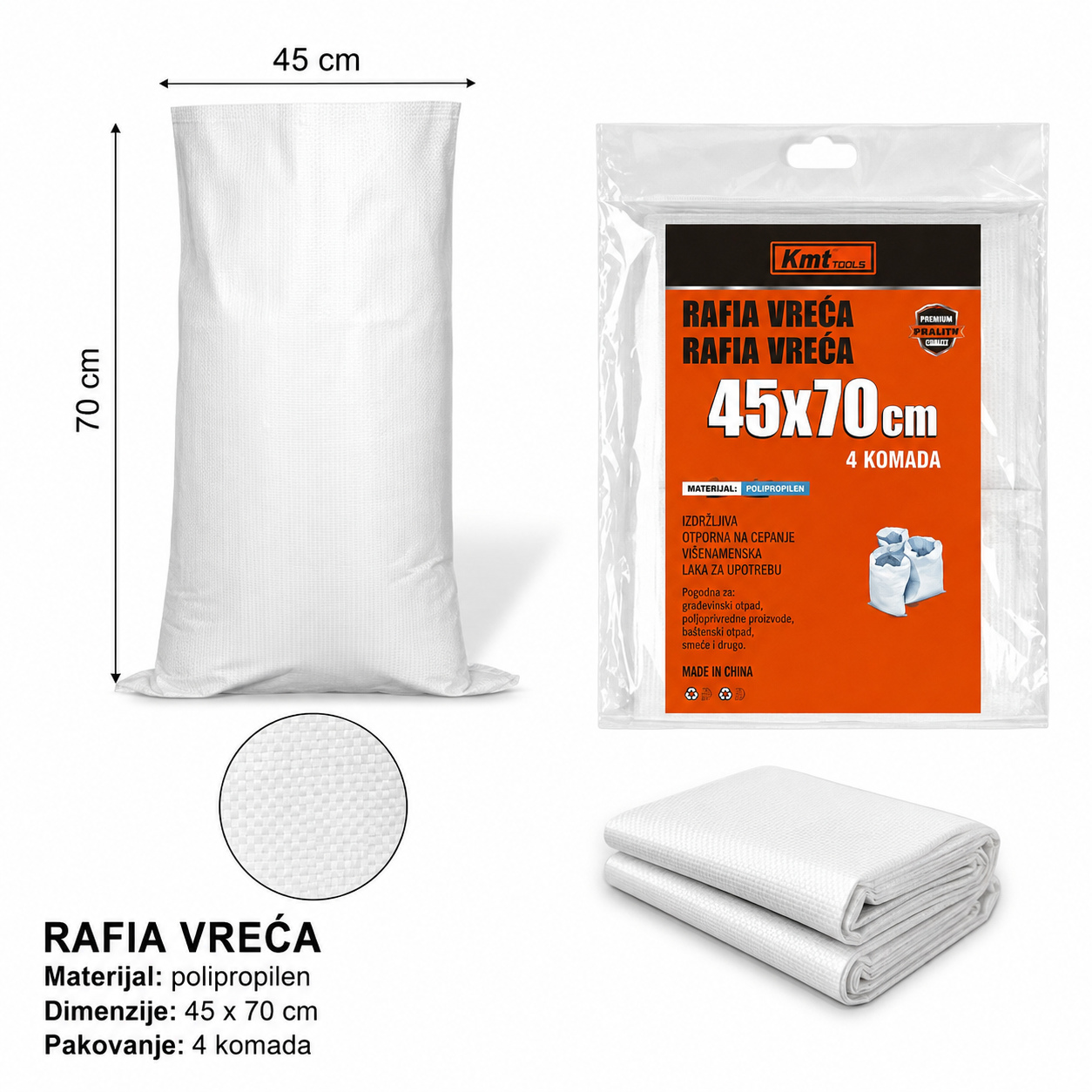 KMT plastična vreća za smeće 2001765