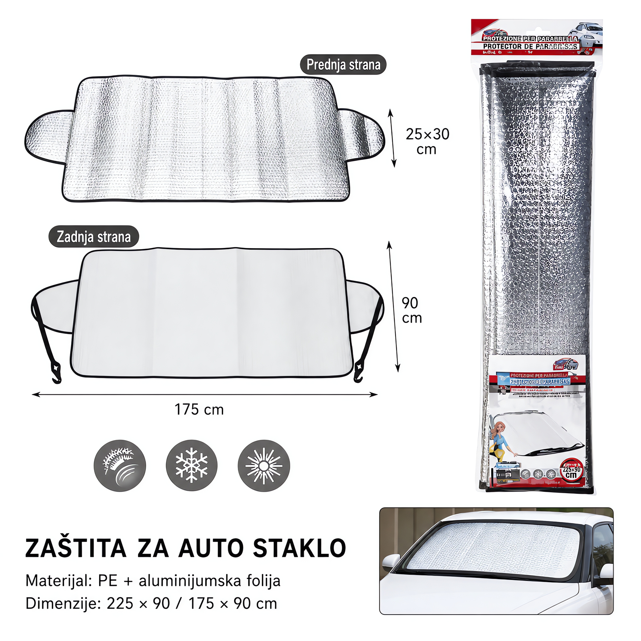 KMT auto snežni štitnik 2002556