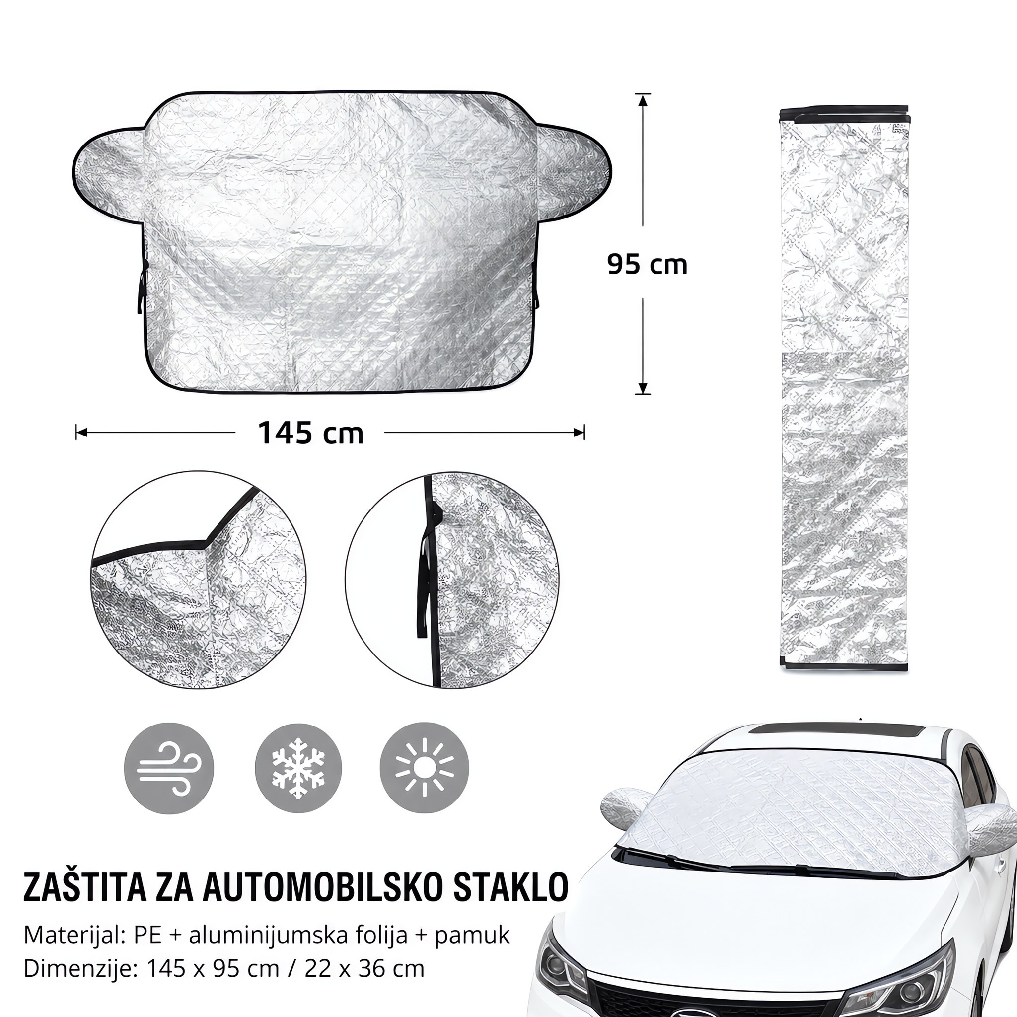 KMT auto snežni štitnik 2002557