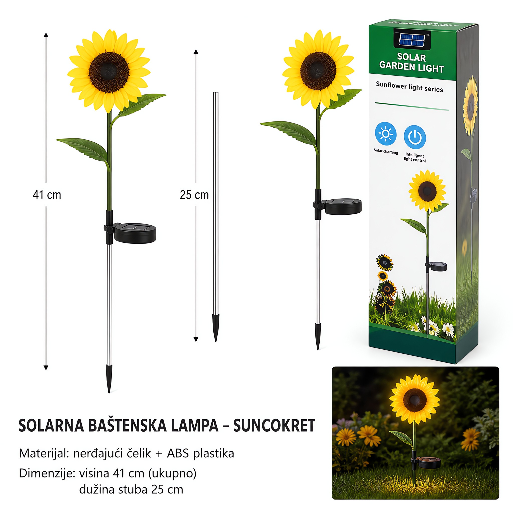 KMT solarni travnjak svetlost suncokret 2003018
