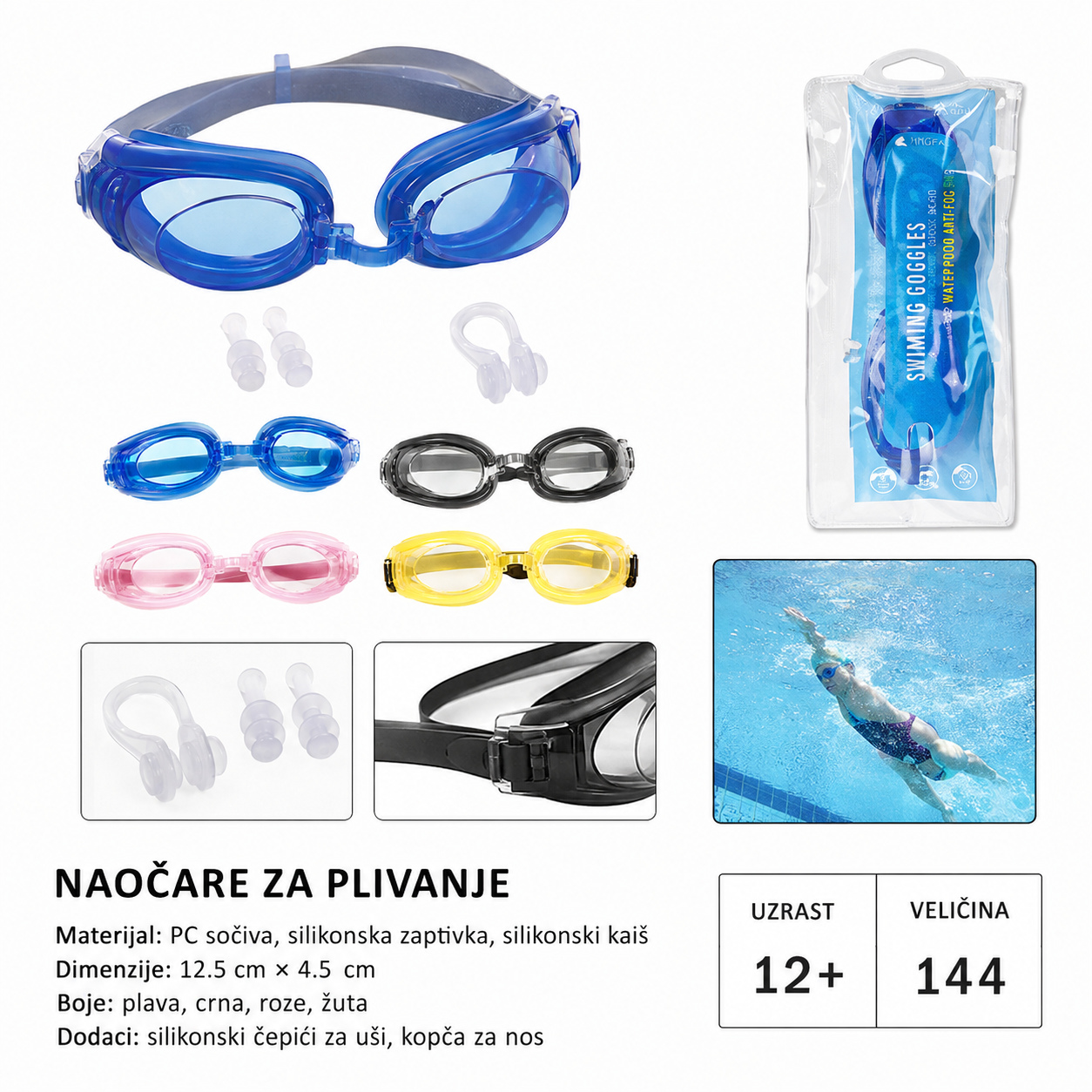 KMT dečije naočare za plivanje 2003071
