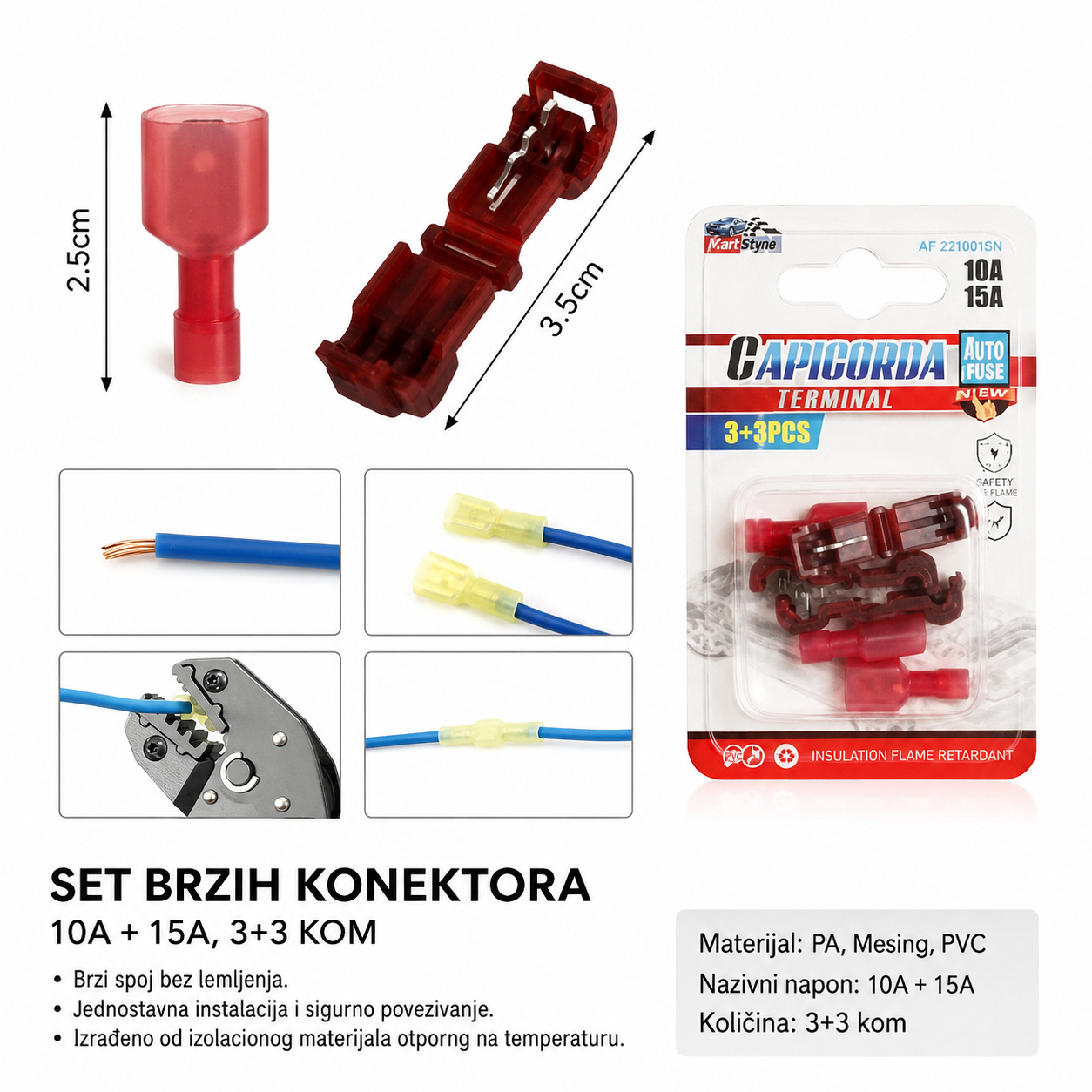 KMT Višenamenski brzi konektor bez skidanja izolacije 2008394