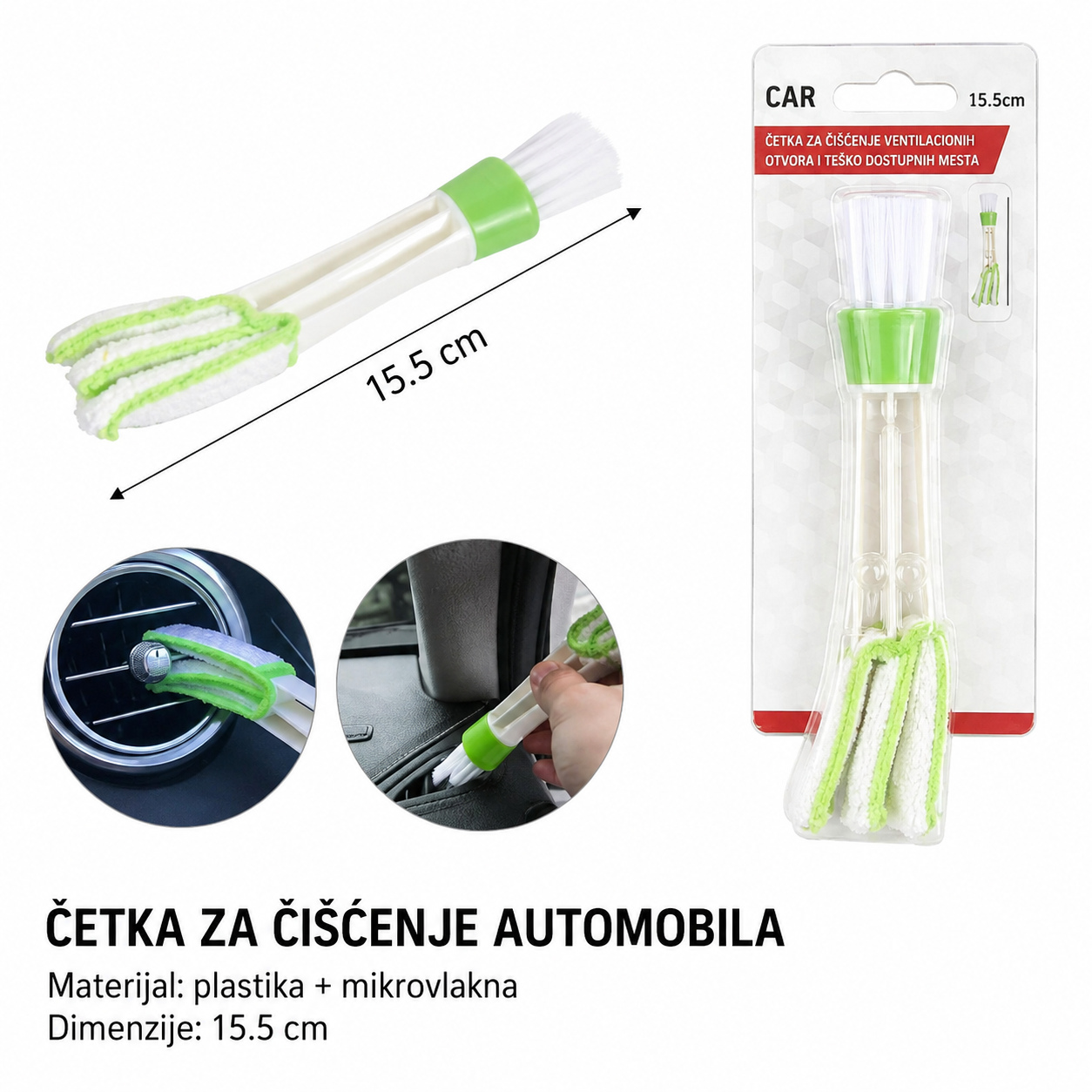 KMT Četka za ventilacioni otvor automobila 2008788