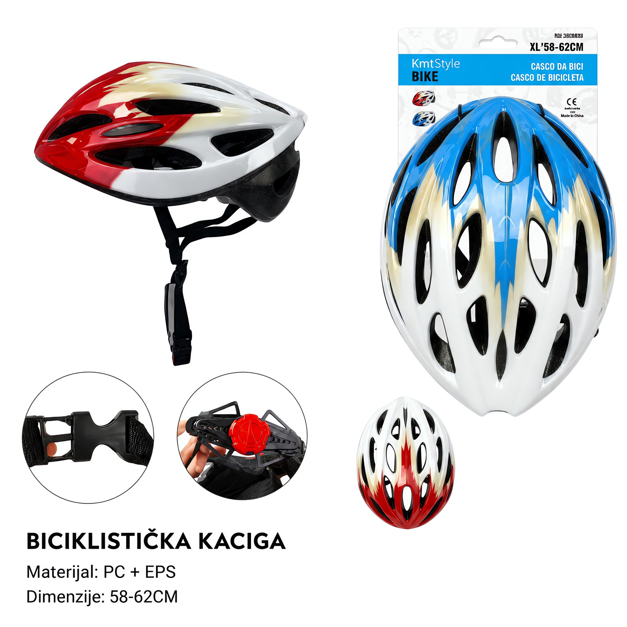 KMT Biciklistička kaciga 2008886