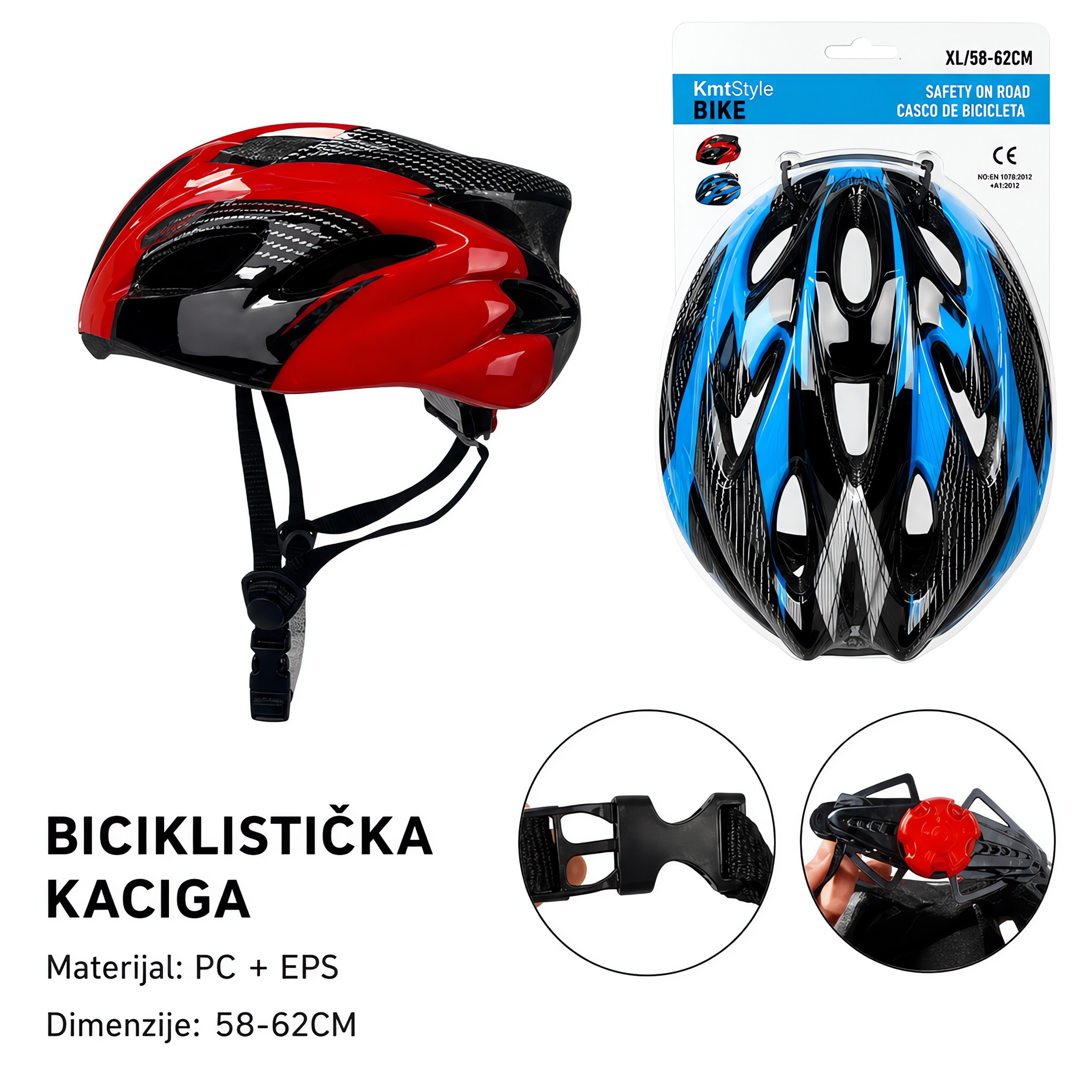 KMT Biciklistička kaciga 2008887