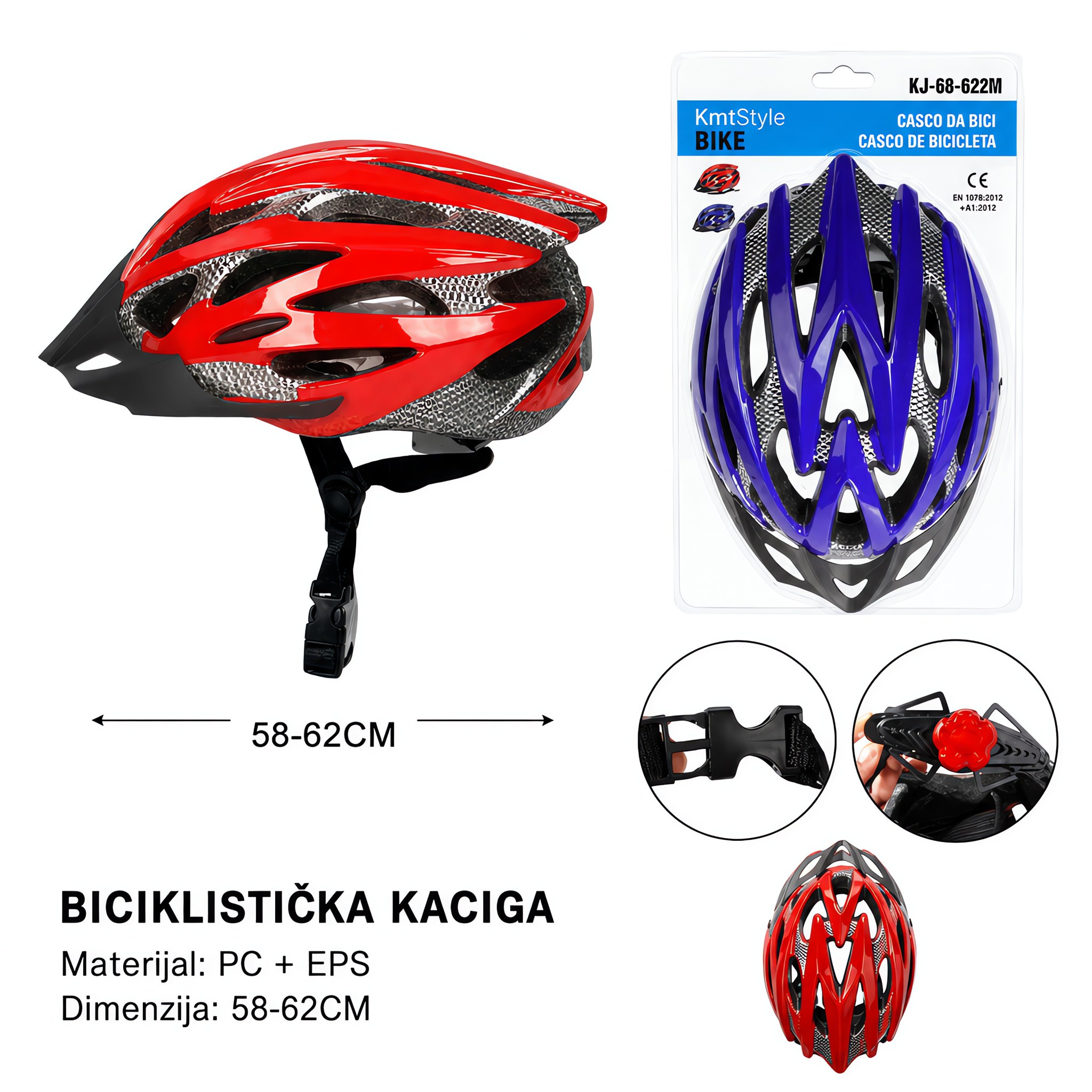 KMT Biciklistička kaciga 2008888