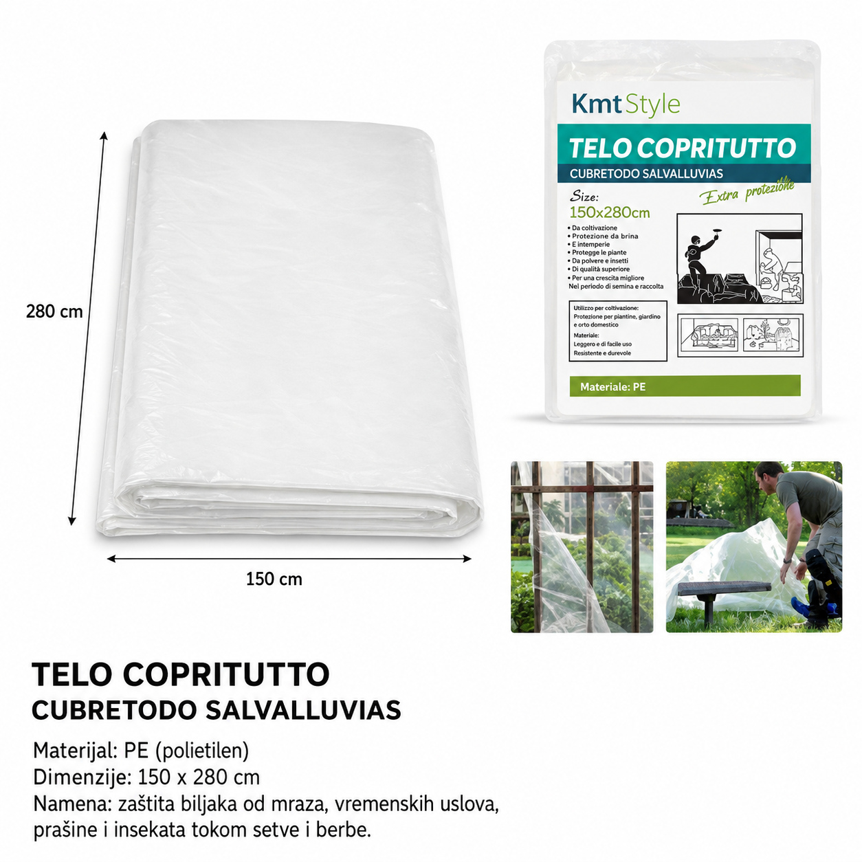 KMT plastična kišna krpa 2208269