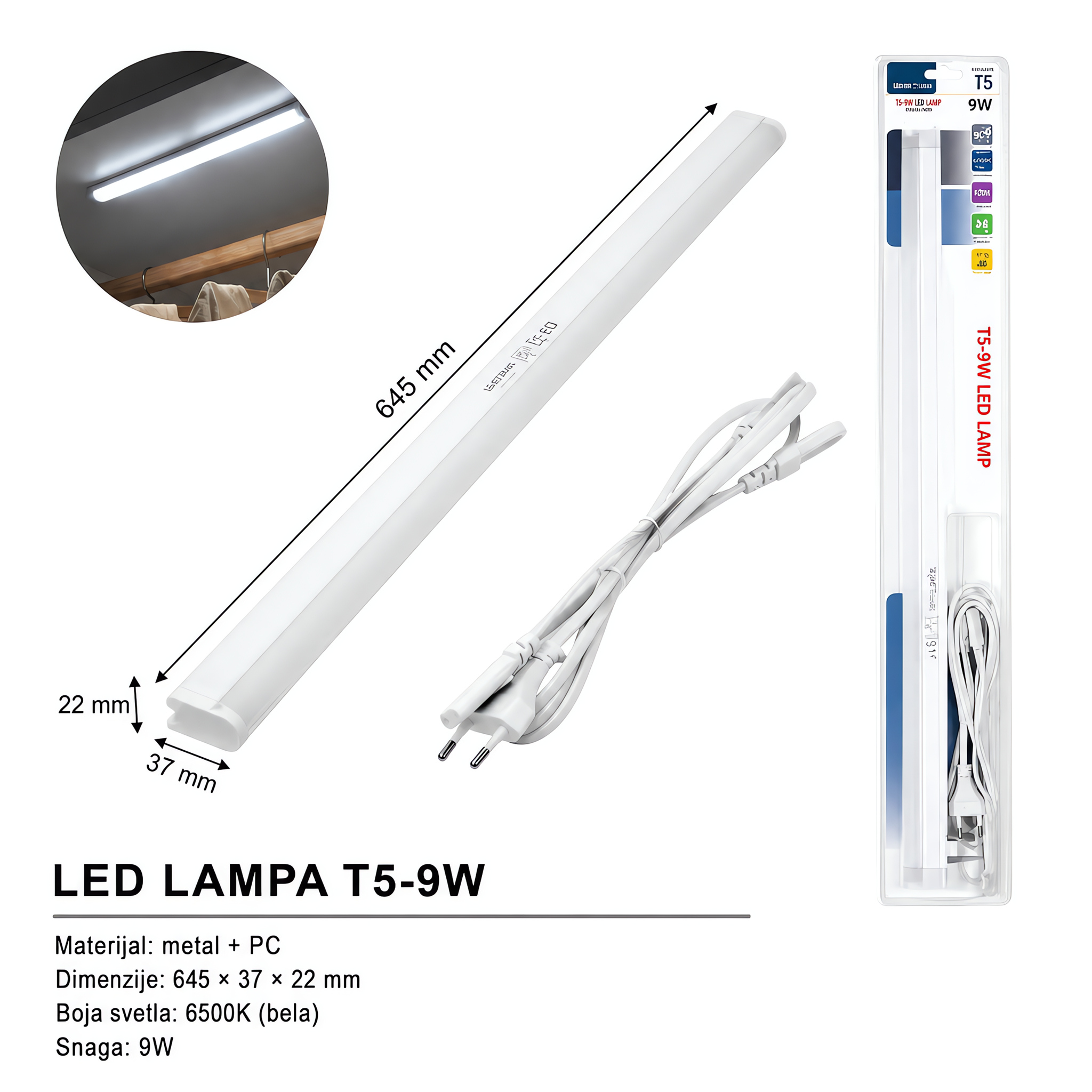 KMT LED kuhinjska lampa 2303603