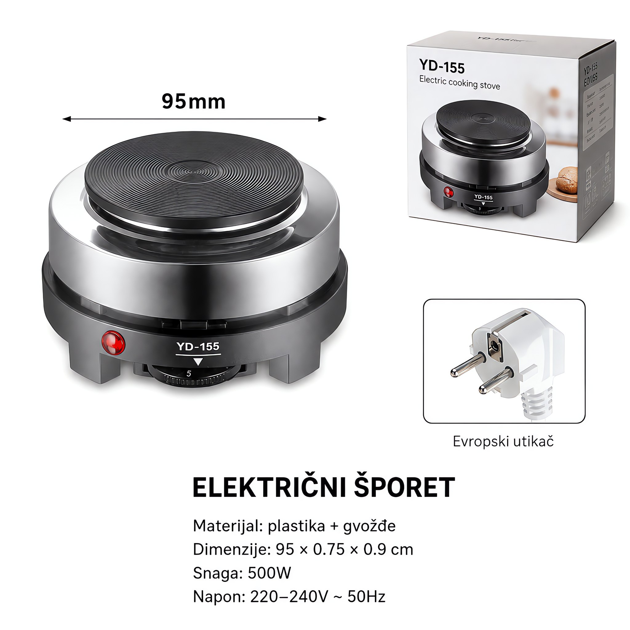 KMT Električni štednjak 2303656