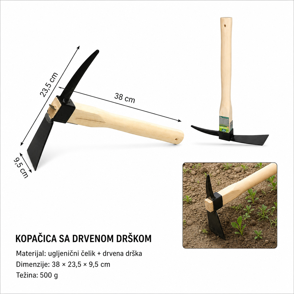 KMT Jagnjeća sekira od ugljeničnog čelika 2304823